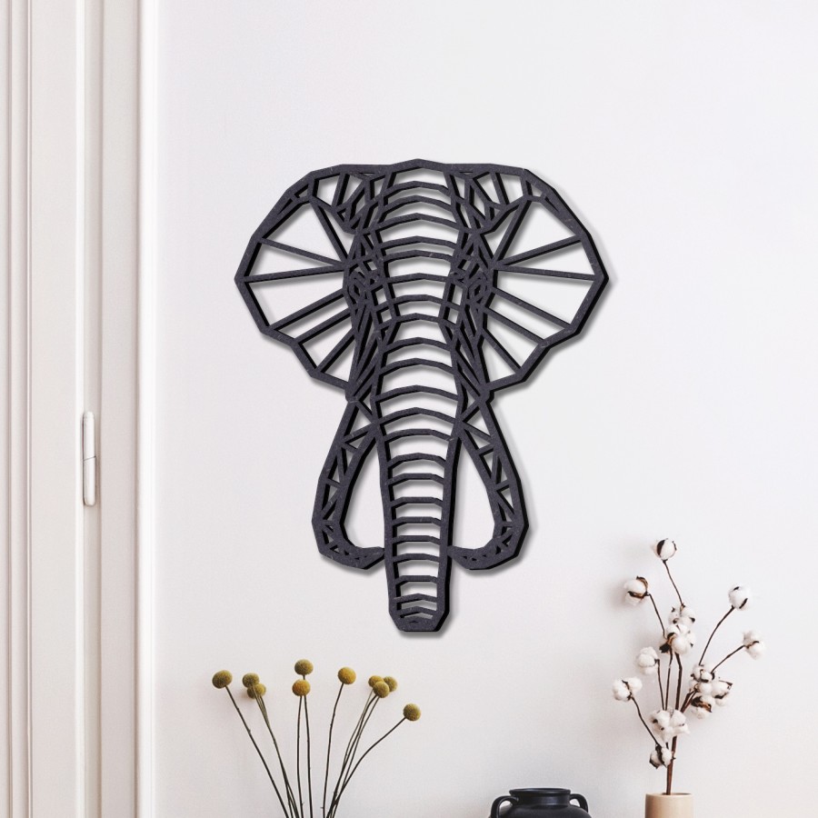 Elefant  Holzschmuck aus Naturholz / Anhänger