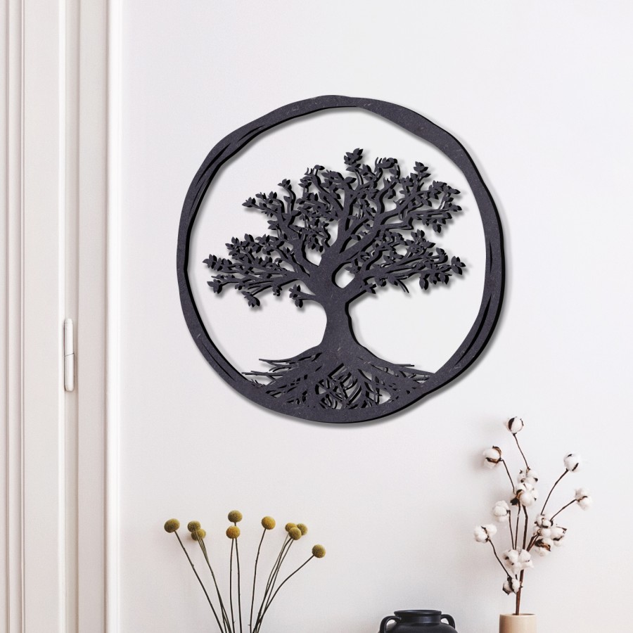 Baum des Lebens  Holzschmuck aus Naturholz / Anhänger
